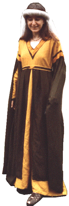 Iris in adeliger Gewandung