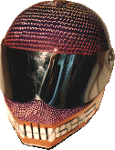 Helm mit Spiegelvisier